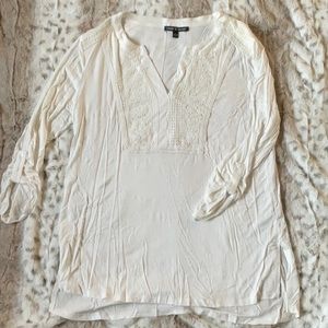 Cable & Guage long sleeve blouse